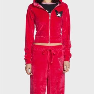 kuromi velour tracksuit